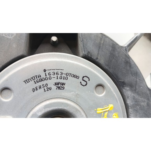 Recambio de electroventilador para toyota auris (_e15_) 1.8 hybrid (zwe150_) referencia OEM IAM 163630T090 160400t490 163630T080