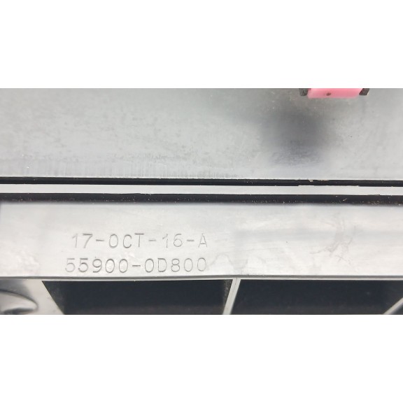 Recambio de mando climatizador para toyota yaris hybrid active referencia OEM IAM 75f206 559000d800 