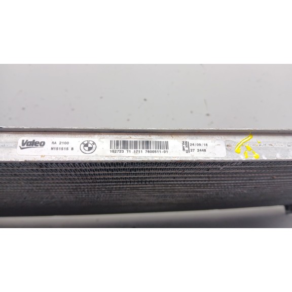 Recambio de radiador agua para bmw 1 (f21) 118 d referencia OEM IAM 760051101 m151515b 