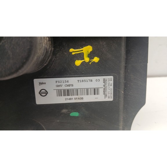 Recambio de electroventilador para nissan micra v (k14) n-connecta referencia OEM IAM 214815da0b fs2156 