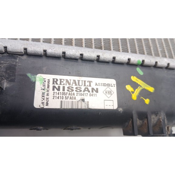 Recambio de radiador agua para nissan micra v (k14) n-connecta referencia OEM IAM 214105fa0a  