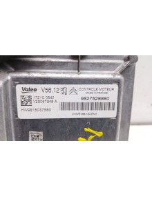 Recambio de centralita motor uce para peugeot 208 i (ca_, cc_) 1.2 vti 82 referencia OEM IAM 9827528880 9815037580  2