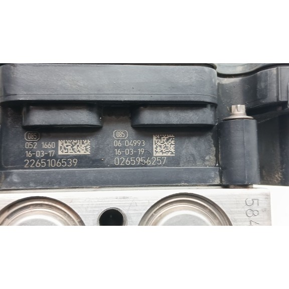 Recambio de abs para opel astra k (b16) 1.6 cdti (68) referencia OEM IAM 323666362 39059228 
