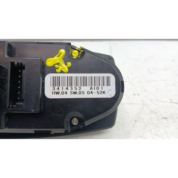 Recambio de mando elevalunas delantero izquierdo para bmw x3 (e83) 2.0 d referencia OEM IAM 61313414352 3414352 