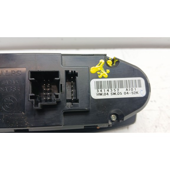 Recambio de mando elevalunas delantero izquierdo para bmw x3 (e83) 2.0 d referencia OEM IAM 61313414352 3414352 