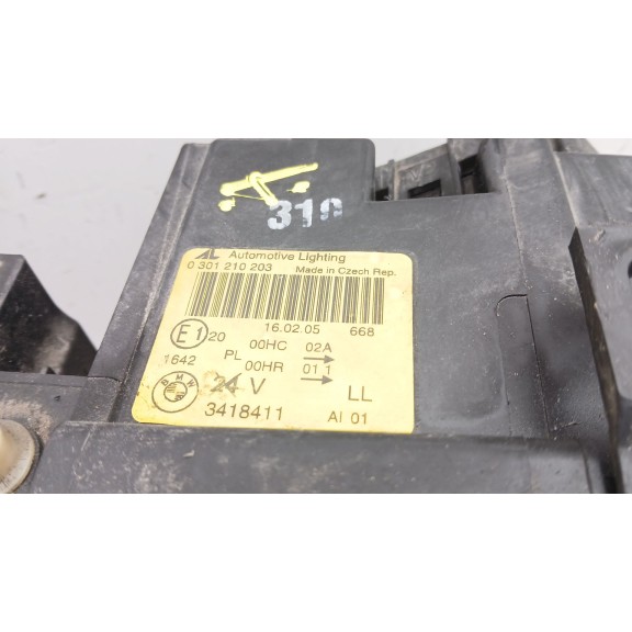 Recambio de faro izquierdo para bmw x3 (e83) 2.0 d referencia OEM IAM 63123418411  