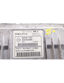 Recambio de centralita motor uce para nissan nv200 furgoneta 1.5 dci 85 (m20, m20m) referencia OEM IAM 8200909666 8200911560  2