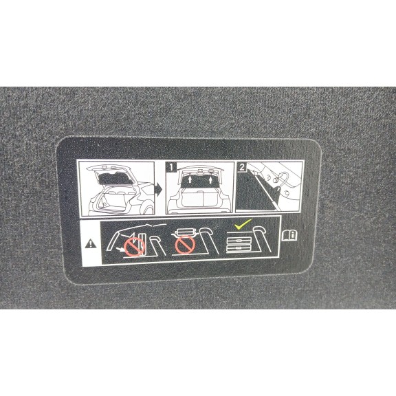 Recambio de bandeja trasera para nissan juke (f15) 1.5 dci referencia OEM IAM   