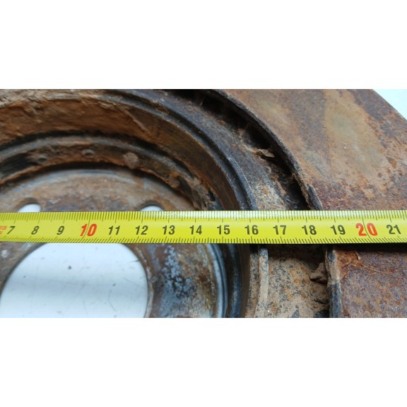 Recambio de disco freno trasero para bmw 1 (f21) 118 d referencia OEM IAM   