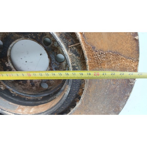 Recambio de disco freno trasero para bmw 1 (f21) 118 d referencia OEM IAM   