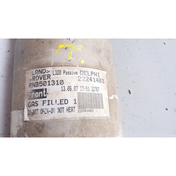 Recambio de amortiguador delantero izquierdo para land rover range rover sport 2.7 td v6 cat referencia OEM IAM 22241483 rnb5013