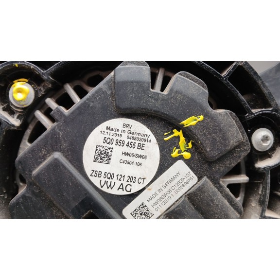 Recambio de electroventilador para volkswagen golf vii lim. (bq1) advance referencia OEM IAM 5q0959455be 5q0121203ct 