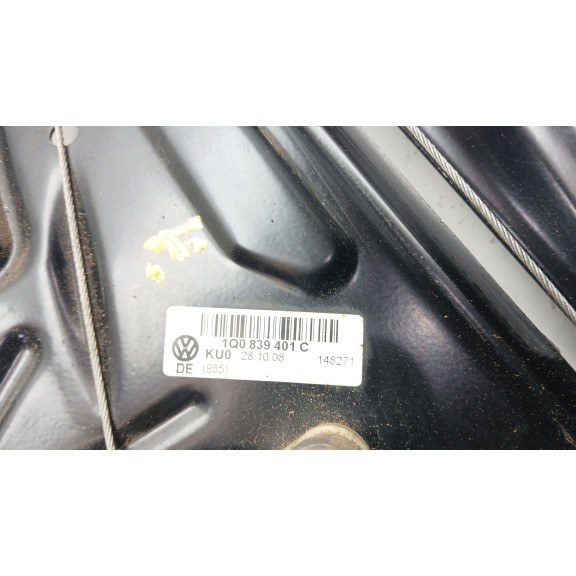 Recambio de elevalunas trasero izquierdo para volkswagen eos (1f7) 2.0 tdi referencia OEM IAM 1q0839401c ELÉCTRICO 1q0959811a