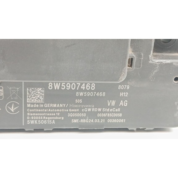 Recambio de modulo electronico para audi a4 berlina (8w2) advanced edition referencia OEM IAM 8w5907468  