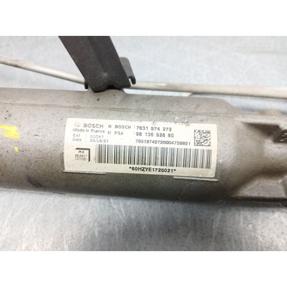 Recambio de cremallera direccion para opel vivaro c furgoneta (k0) 1.5 referencia OEM IAM 9813692680 / 1663667080  