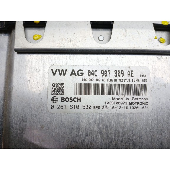 Recambio de centralita motor uce para seat ibiza (6p1) fr referencia OEM IAM 04C907309AE  