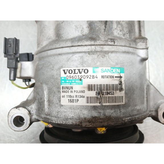 Recambio de compresor aire acondicionado para volvo v60 i (155) d3 / d4 referencia OEM IAM 096039092B4  