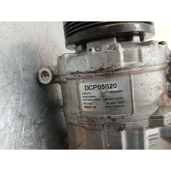 Recambio de compresor aire acondicionado para bmw 5 (e60) 520 i referencia OEM IAM DCP05020  