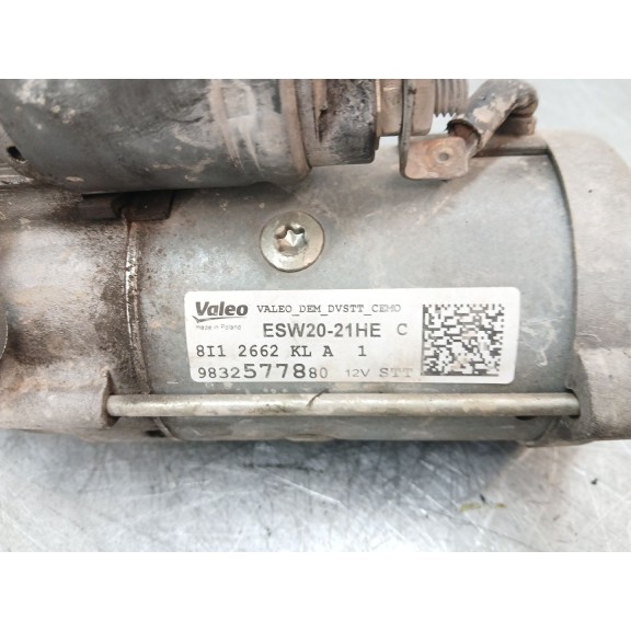 Recambio de motor arranque para opel vivaro c furgoneta (k0) 1.5 referencia OEM IAM 1665663980 / 9832577880  