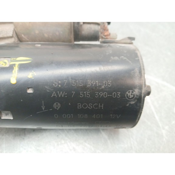 Recambio de motor arranque para bmw 5 (e60) 520 i referencia OEM IAM 751539103  