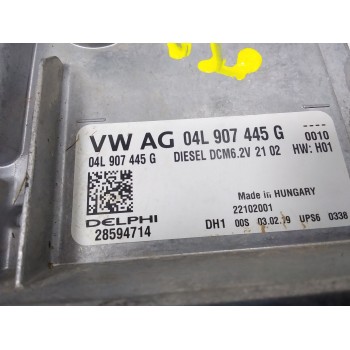 Recambio de centralita motor uce para seat leon (5f1) 1.6 tdi referencia OEM IAM 04L907455G 28594714 