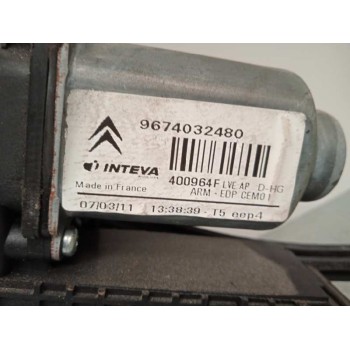 Recambio de elevalunas delantero derecho para citroën c4 picasso exclusive referencia OEM IAM 9674032480 9674032480 