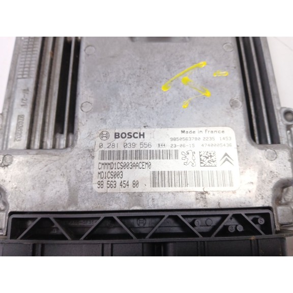 Recambio de centralita motor uce para opel vivaro c furgoneta (k0) 1.5 referencia OEM IAM 9850563780  