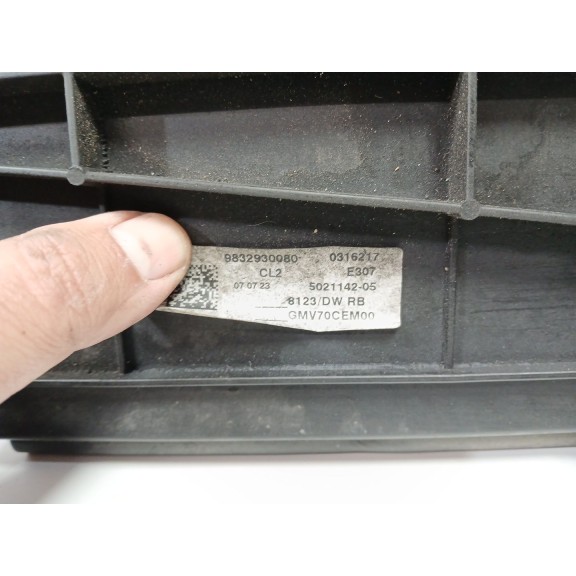 Recambio de electroventilador para opel vivaro c furgoneta (k0) 1.5 referencia OEM IAM 9832930080  