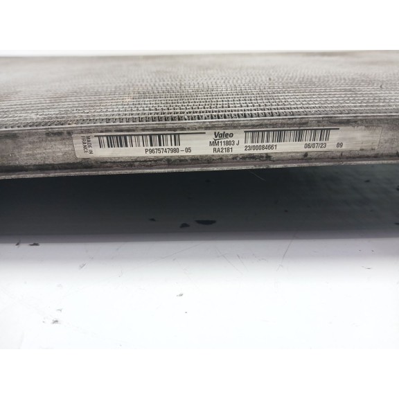 Recambio de radiador agua para opel vivaro c furgoneta (k0) 1.5 referencia OEM IAM 9675747980  