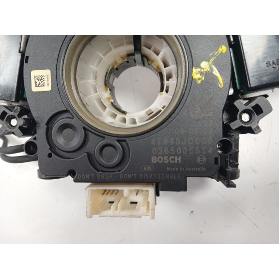 Recambio de anillo airbag para nissan qashqai i (j10, nj10) 1.5 dci referencia OEM IAM 47945JD000  