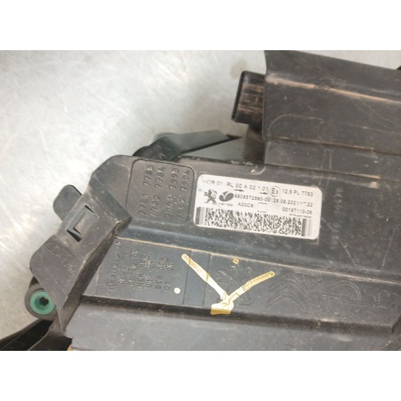 Recambio de faro derecho para peugeot expert furgoneta (v_) 1.5 bluehdi 100 referencia OEM IAM 9808572580  