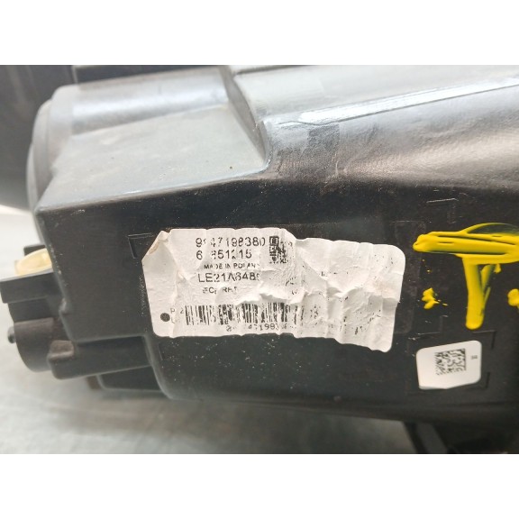 Recambio de faro izquierdo para toyota proace furgoneta (mdz_) 1.5 d4d (mdz1) referencia OEM IAM 9847198380  