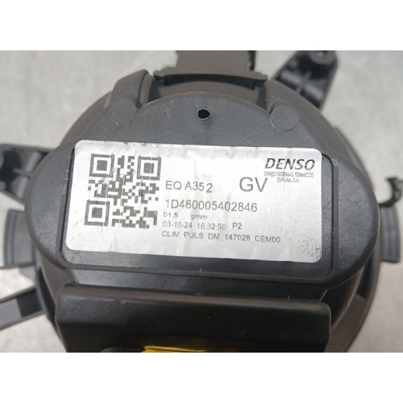 Recambio de ventilador calefaccion para toyota proace furgoneta (mdz_) 1.5 d4d (mdz1) referencia OEM IAM EQA352GV  