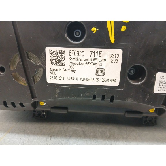 Recambio de cuadro instrumentos para seat leon st (5f8) x-perience 4drive referencia OEM IAM 5F0920711E 80.880KM 
