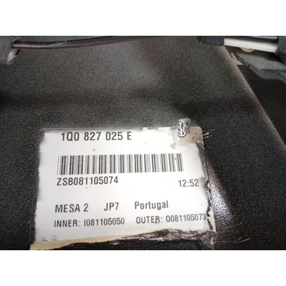 Recambio de tapa maletero para volkswagen eos (1f7) 2.0 tdi referencia OEM IAM 1Q0827025E  