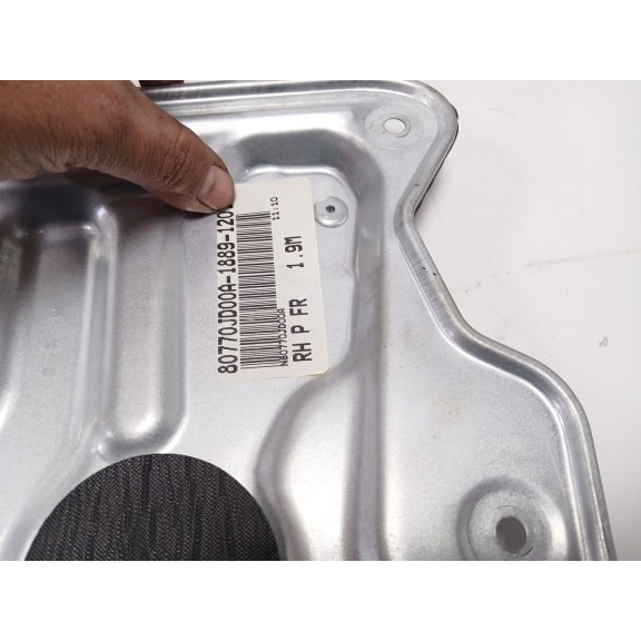 Recambio de elevalunas delantero derecho para nissan qashqai i (j10, nj10) 1.5 dci referencia OEM IAM 80770JD00A  