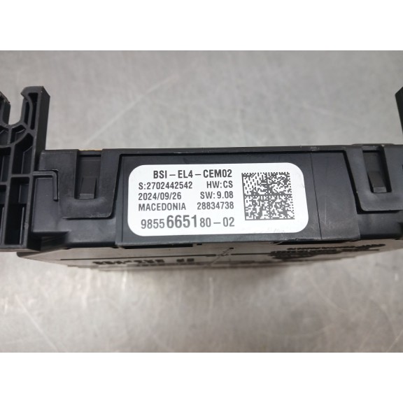 Recambio de centralita bsi para toyota proace furgoneta (mdz_) 1.5 d4d (mdz1) referencia OEM IAM 9855665180  