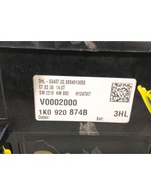 Recambio de cuadro instrumentos para volkswagen golf v (1k1) 1.9 tdi referencia OEM IAM 1k0920874b   2