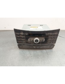 Recambio de sistema audio / radio cd para mercedes-benz clase e (w212) e 220 cdi / bluetec (212.001, 212.002) referencia OEM IAM
