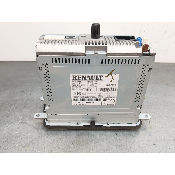 Recambio de sistema audio / radio cd para dacia spring ev (b6m1) referencia OEM IAM 281159118r  