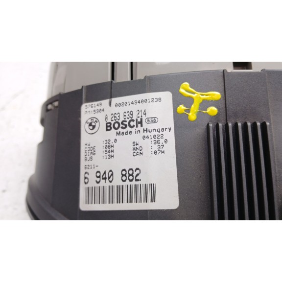 Recambio de cuadro instrumentos para bmw 3 touring (e46) 320 d referencia OEM IAM 6940882 0263639214 