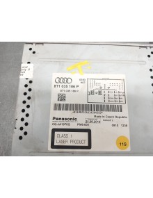 Recambio de sistema audio / radio cd para audi a4 b8 avant (8k5) 2.0 tdi referencia OEM IAM 8t1035186p   2