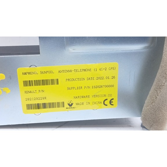 Recambio de modulo electronico para dacia spring ev (b6m1) referencia OEM IAM 282129229r  