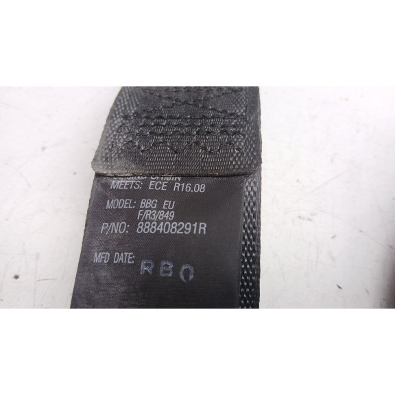 Recambio de cinturon seguridad trasero derecho para dacia spring ev (b6m1) referencia OEM IAM 888848139R 888408291r 
