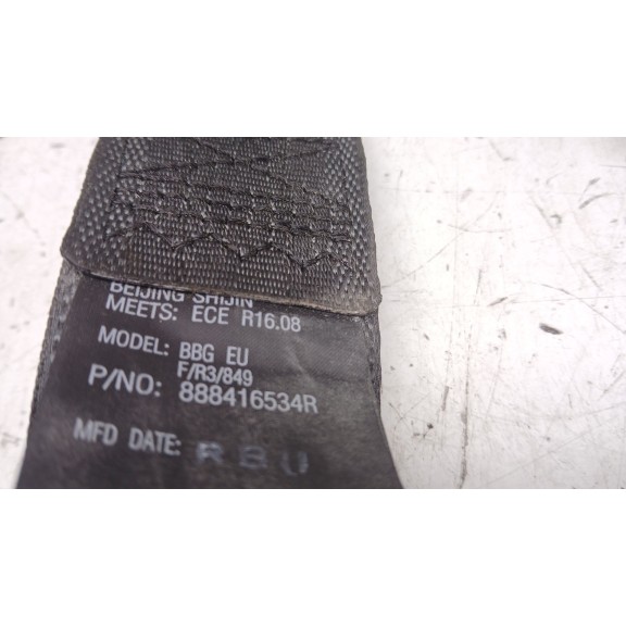 Recambio de cinturon seguridad trasero izquierdo para dacia spring ev (b6m1) referencia OEM IAM 888852882R 888416534r 
