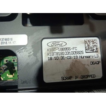 Recambio de sistema navegacion gps para ford ecosport (cr6) trend+ referencia OEM IAM K1BT18B955FC PANTALLA 