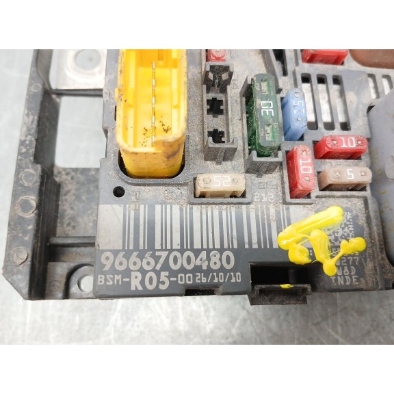 Recambio de centralita bsm para peugeot partner tepee 1.6 hdi 90 4x4 referencia OEM IAM 9666700480  