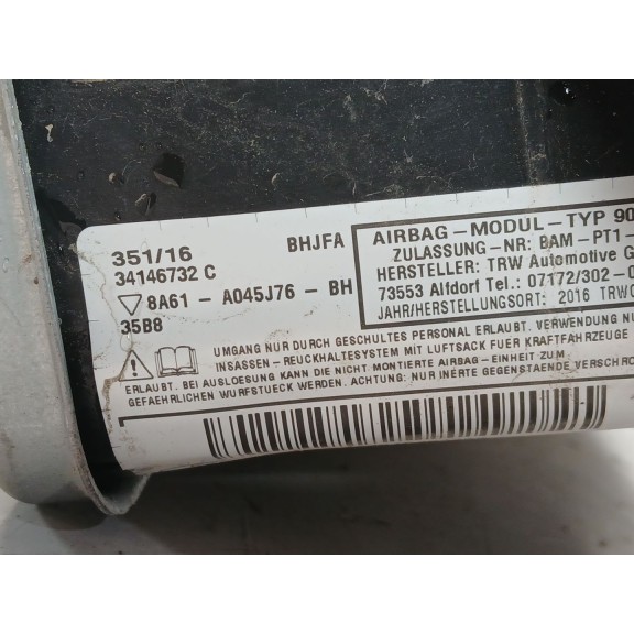 Recambio de kit airbag para ford ecosport trend referencia OEM IAM   