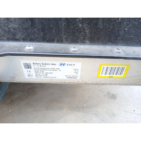 Recambio de bateria para kia ev3 referencia OEM IAM 37501EV050  