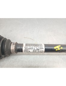 Recambio de transmision delantera izquierda para opel combo e tour / life (k9) 1.5 referencia OEM IAM 1610205580 9820471280  2